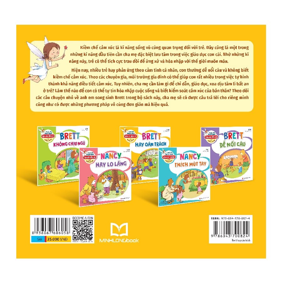 cùng con vượt qua cảm xúc tiêu cực tuổi mầm non - brett hay oán trách