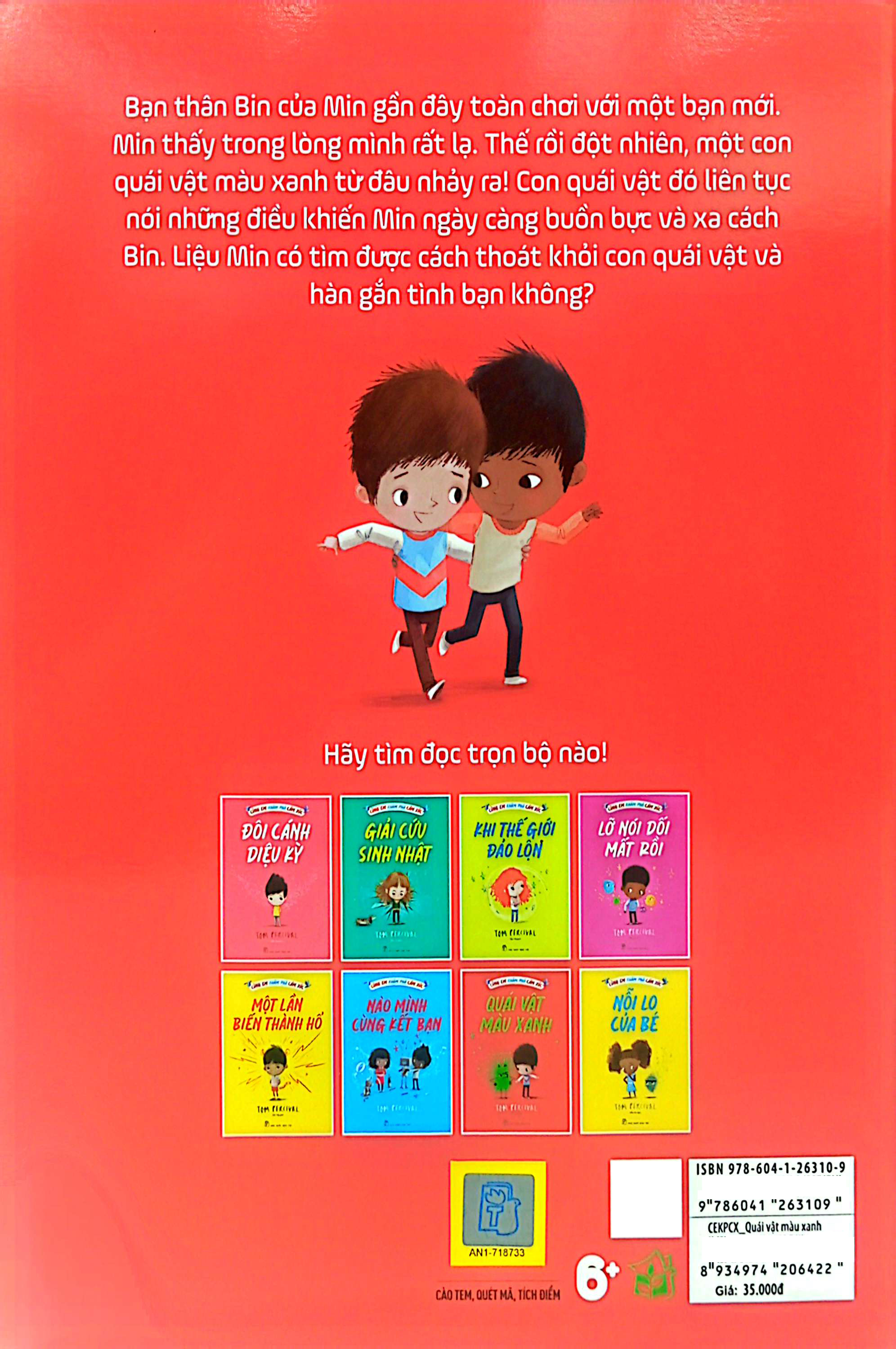 cùng em khám phá cảm xúc - quái vật màu xanh