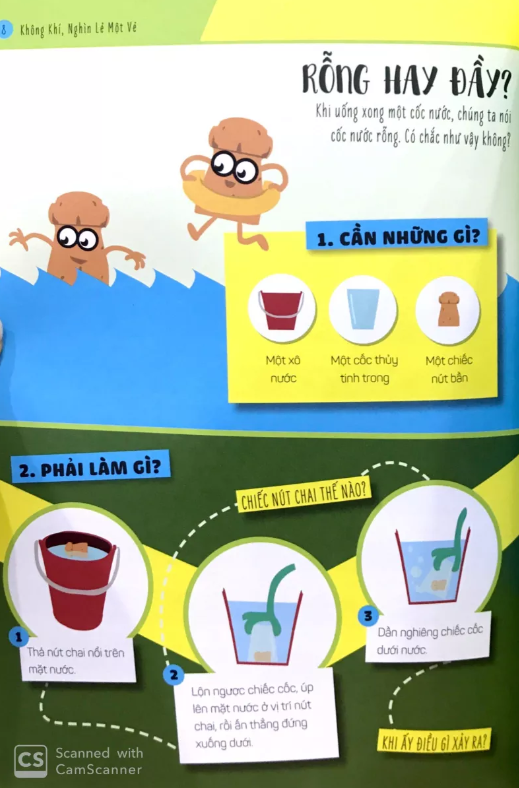 cùng em làm thí nghiệm khoa học - bí mật của không khí