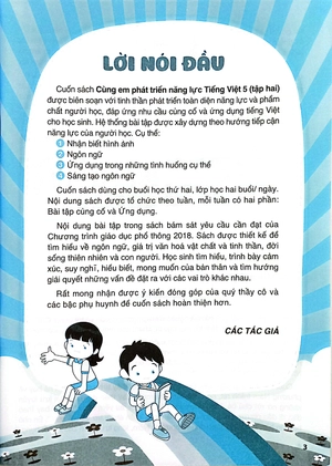 cùng em phát triển năng lực tiếng việt 5 - tập 2