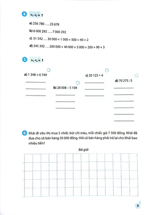 cùng em phát triển năng lực toán 5 - tập 1