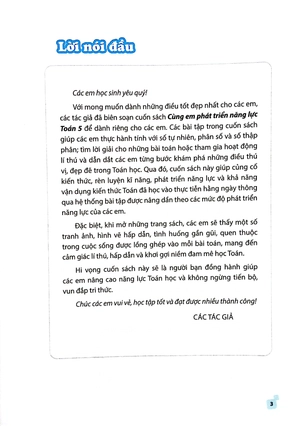 cùng em phát triển năng lực toán 5 - tập 2