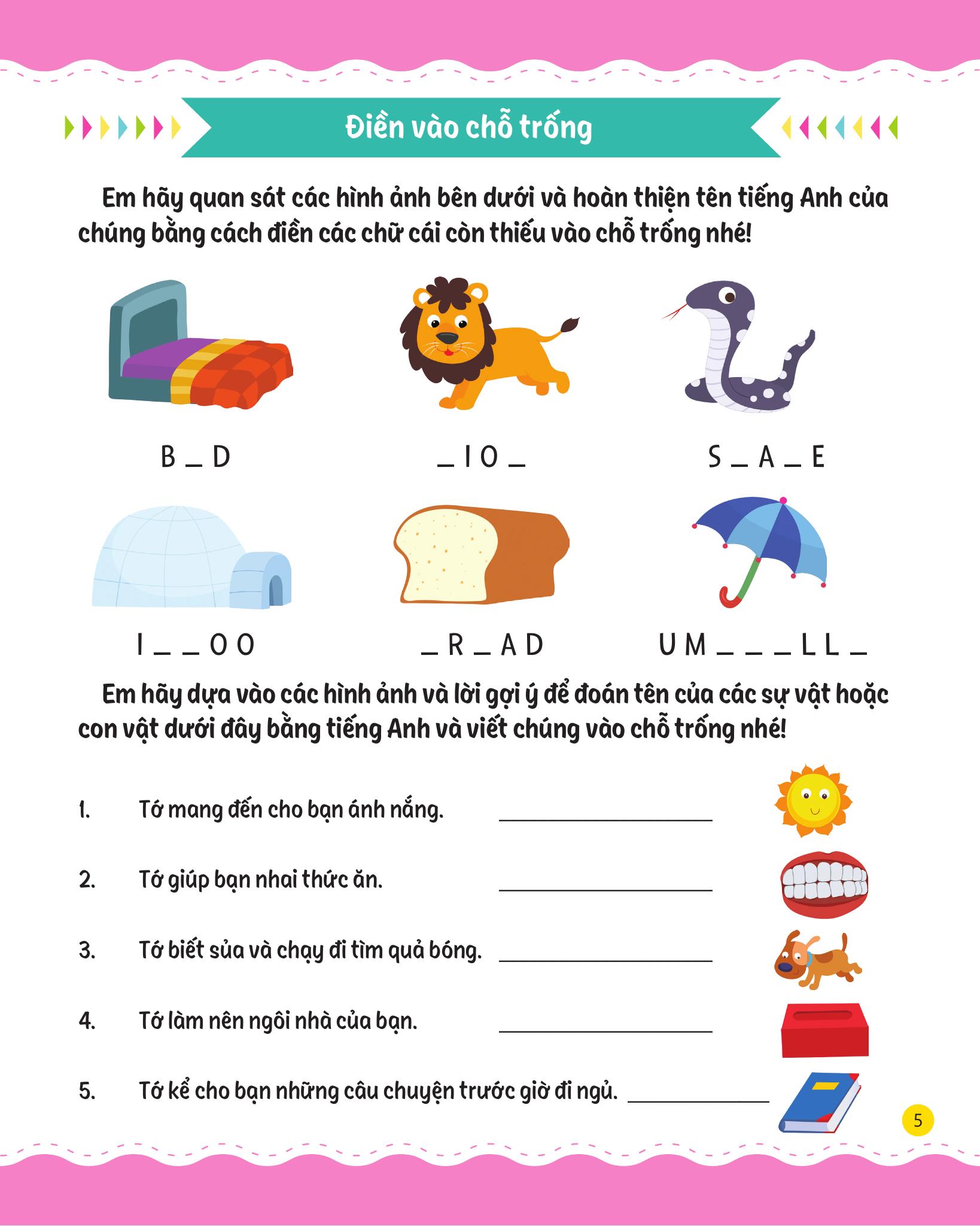 cùng em rèn luyện tiếng anh - cơ bản