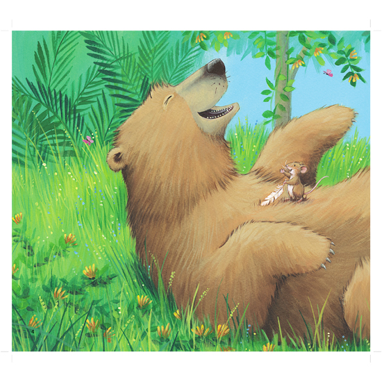 cùng gấu khám phá - the bear books: gấu to, chuột nhỏ - big bear, small mouse (song ngữ)