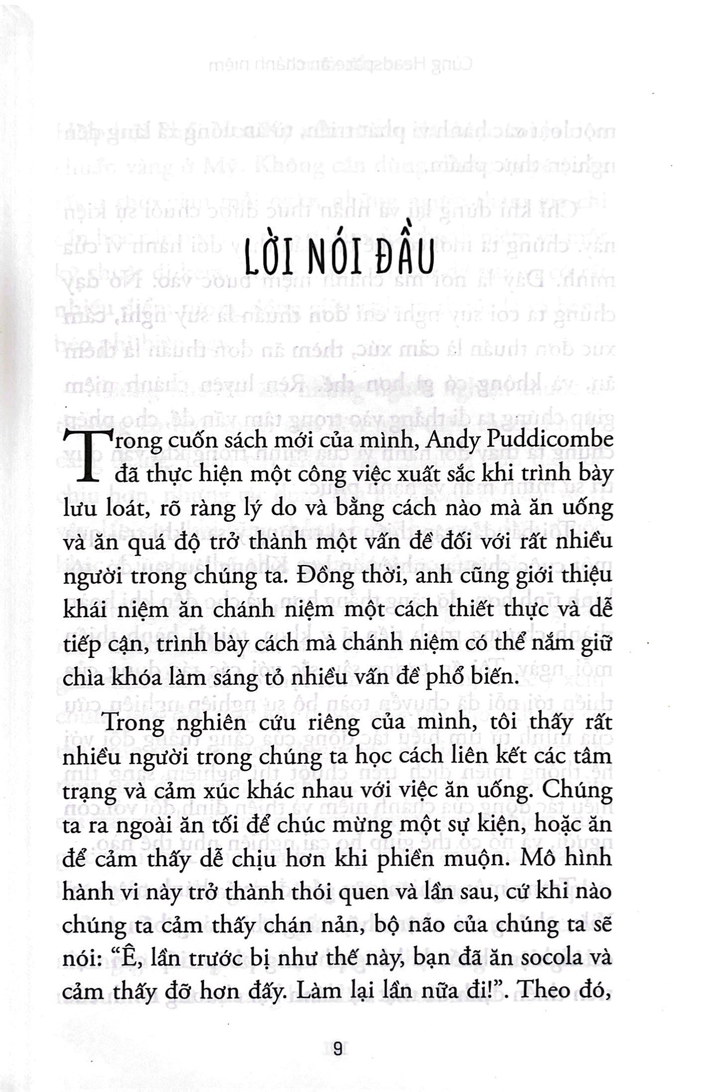 cùng headspace ăn chánh niệm