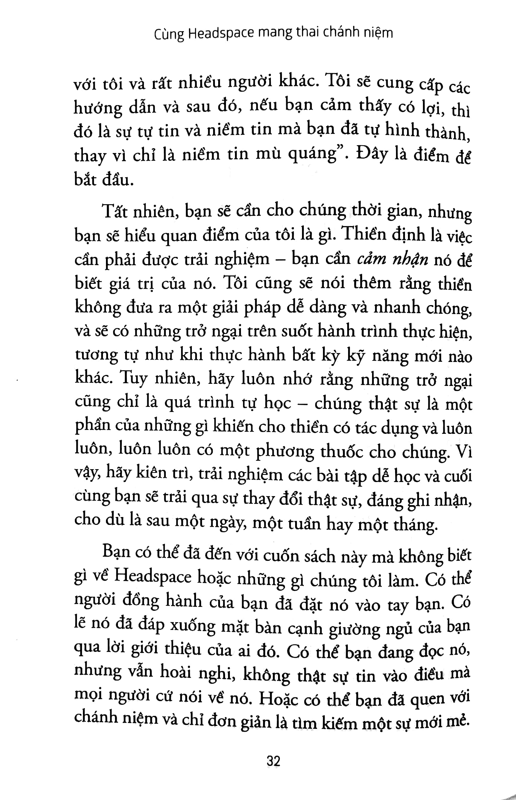 cùng headspace mang thai chánh niệm