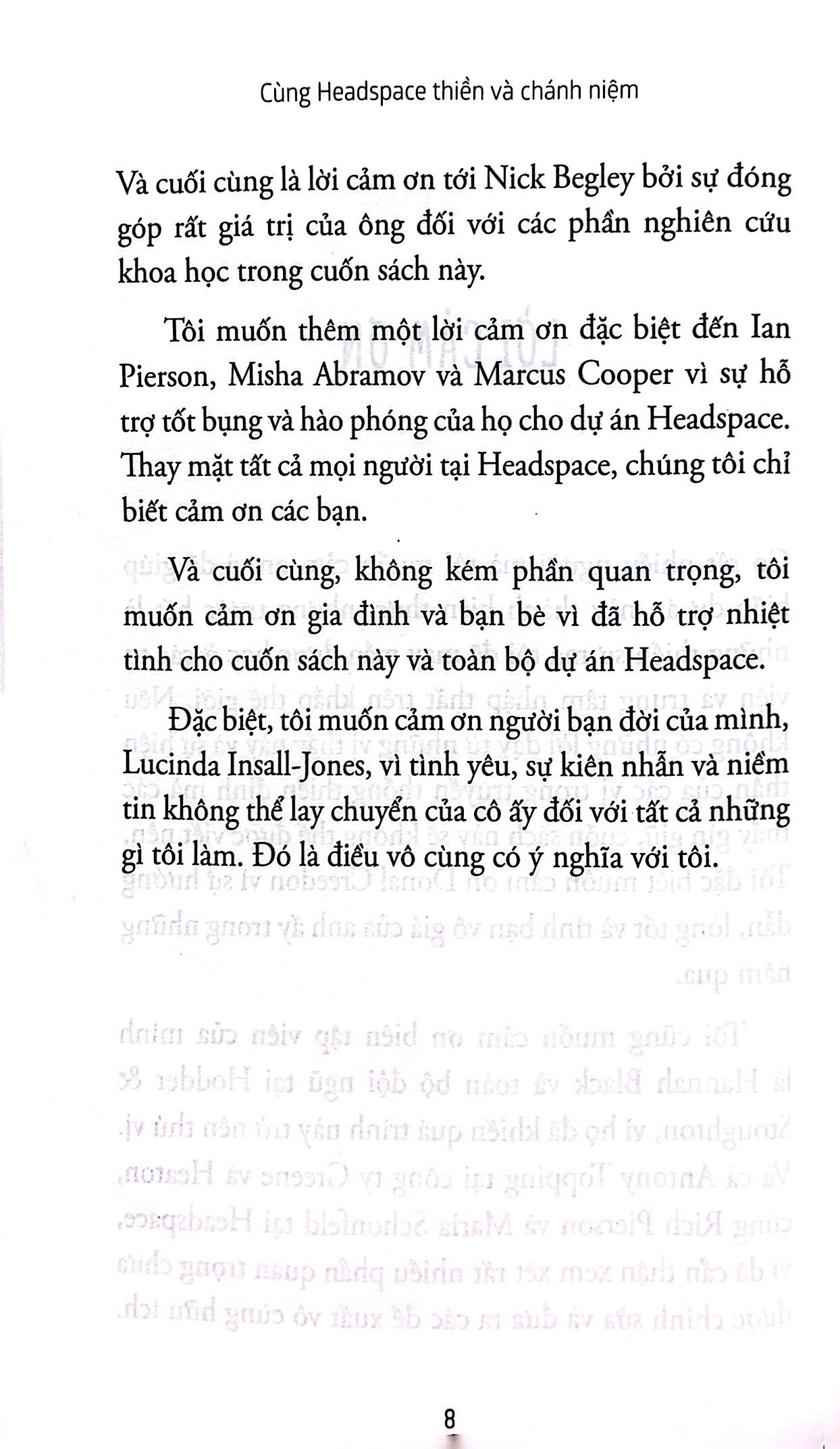 cùng headspace thiền và chánh niệm