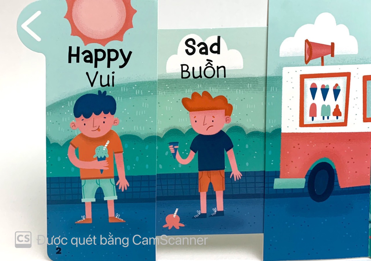 cùng kéo và nhìn: opposites - từ trái nghĩa