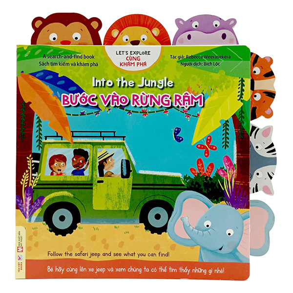 cùng khám phá - bước vào rừng rậm - bìa cứng