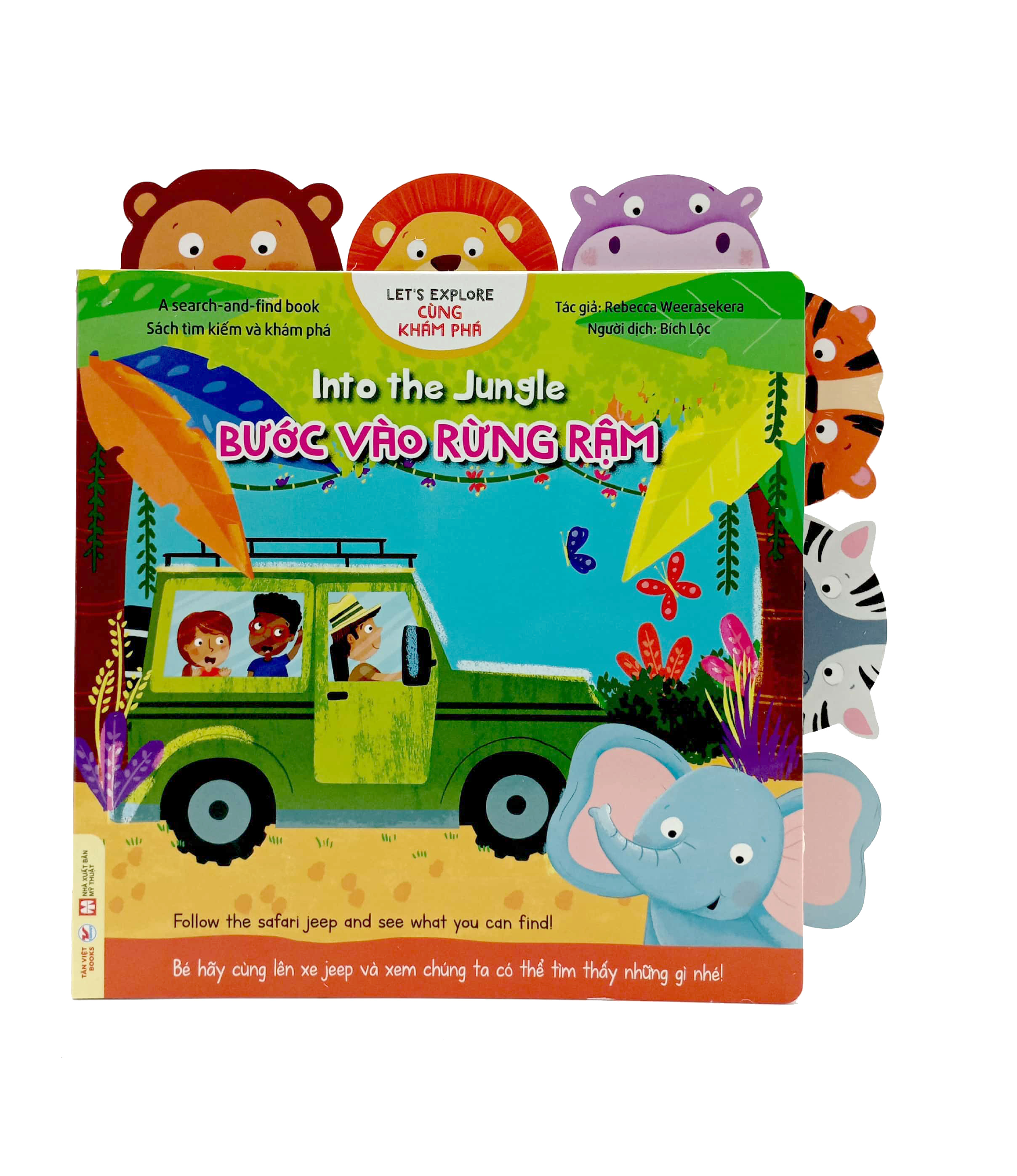 cùng khám phá - bước vào rừng rậm - bìa cứng