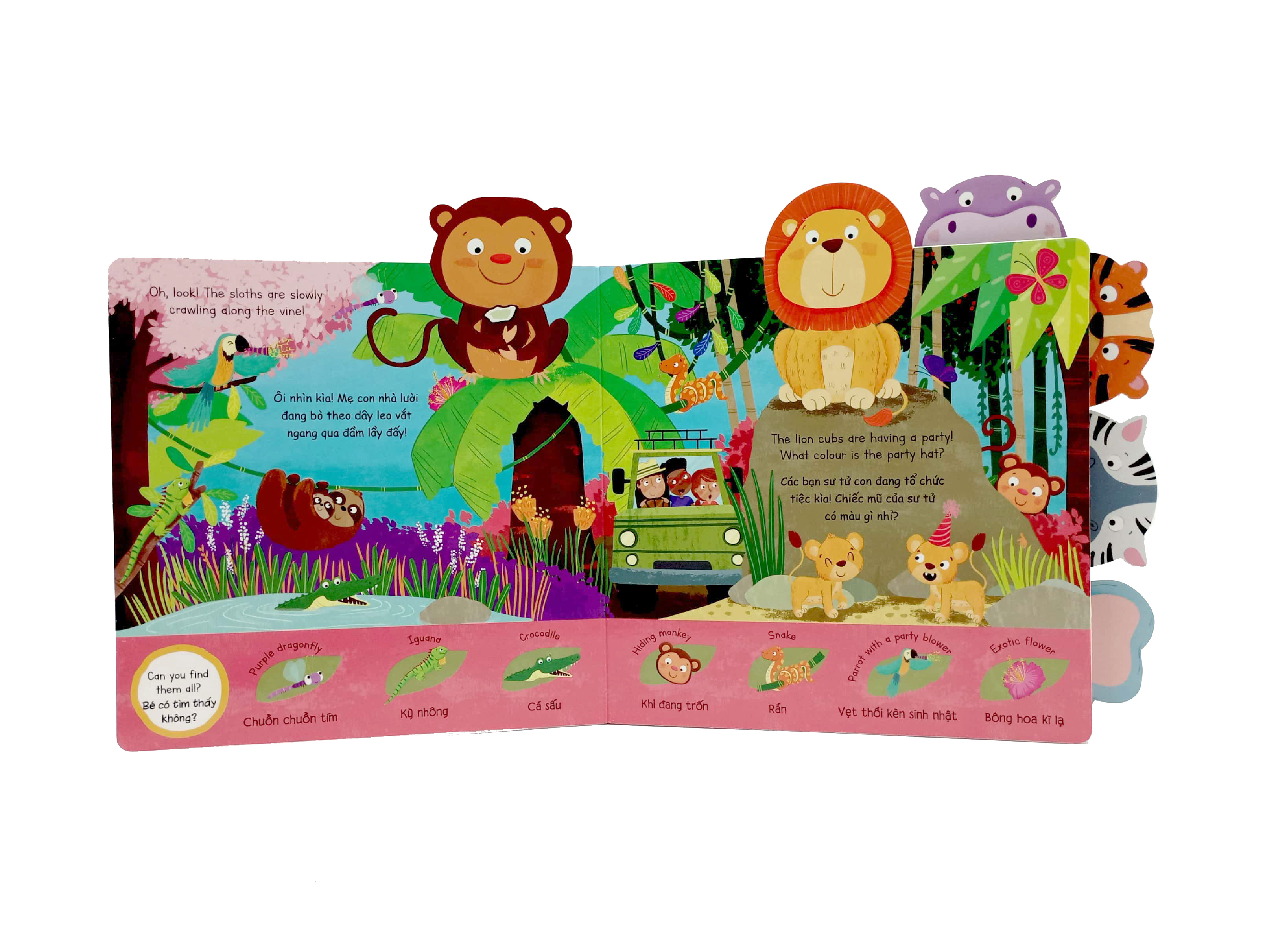 cùng khám phá - bước vào rừng rậm - bìa cứng