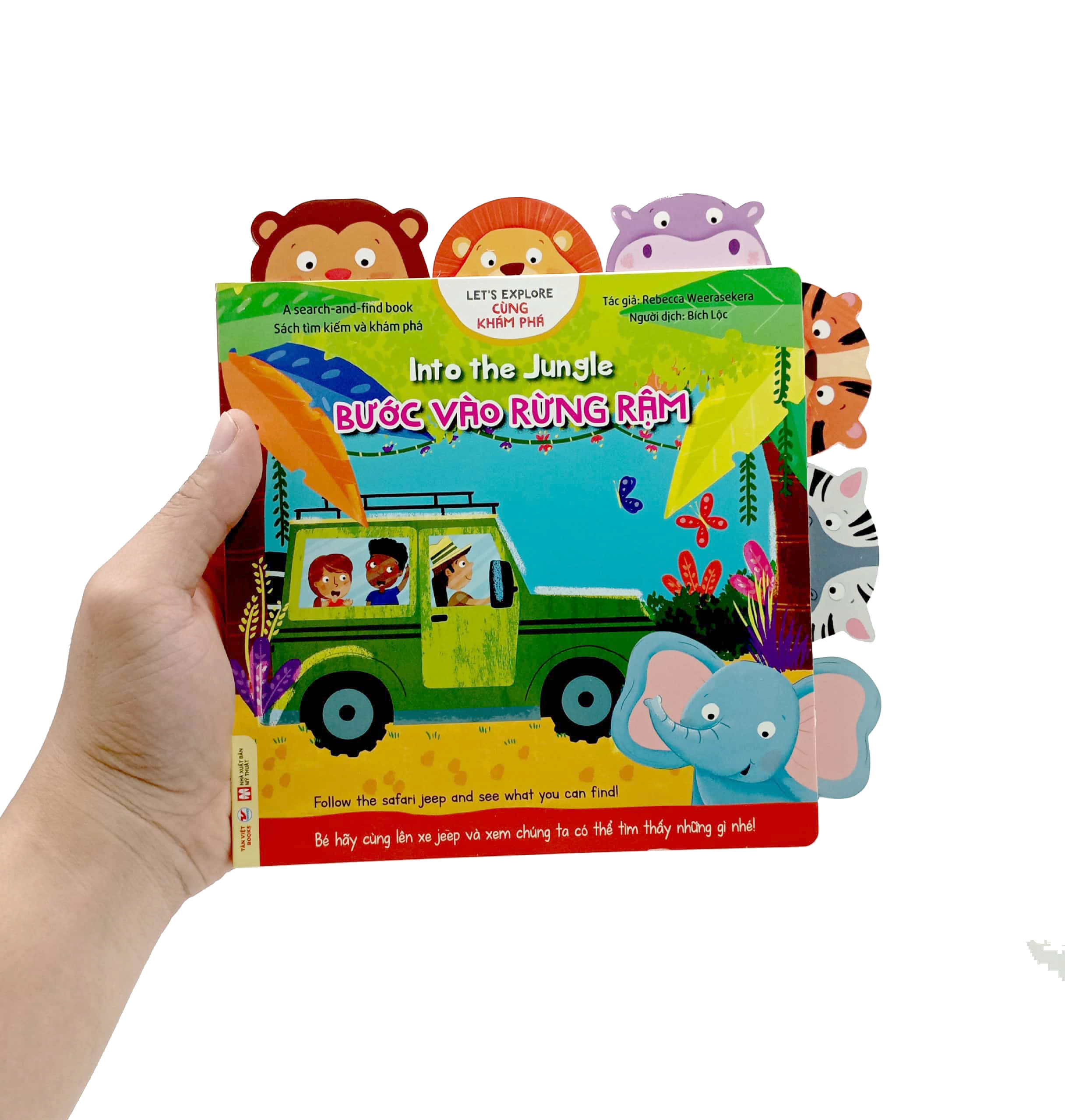 cùng khám phá - bước vào rừng rậm - bìa cứng