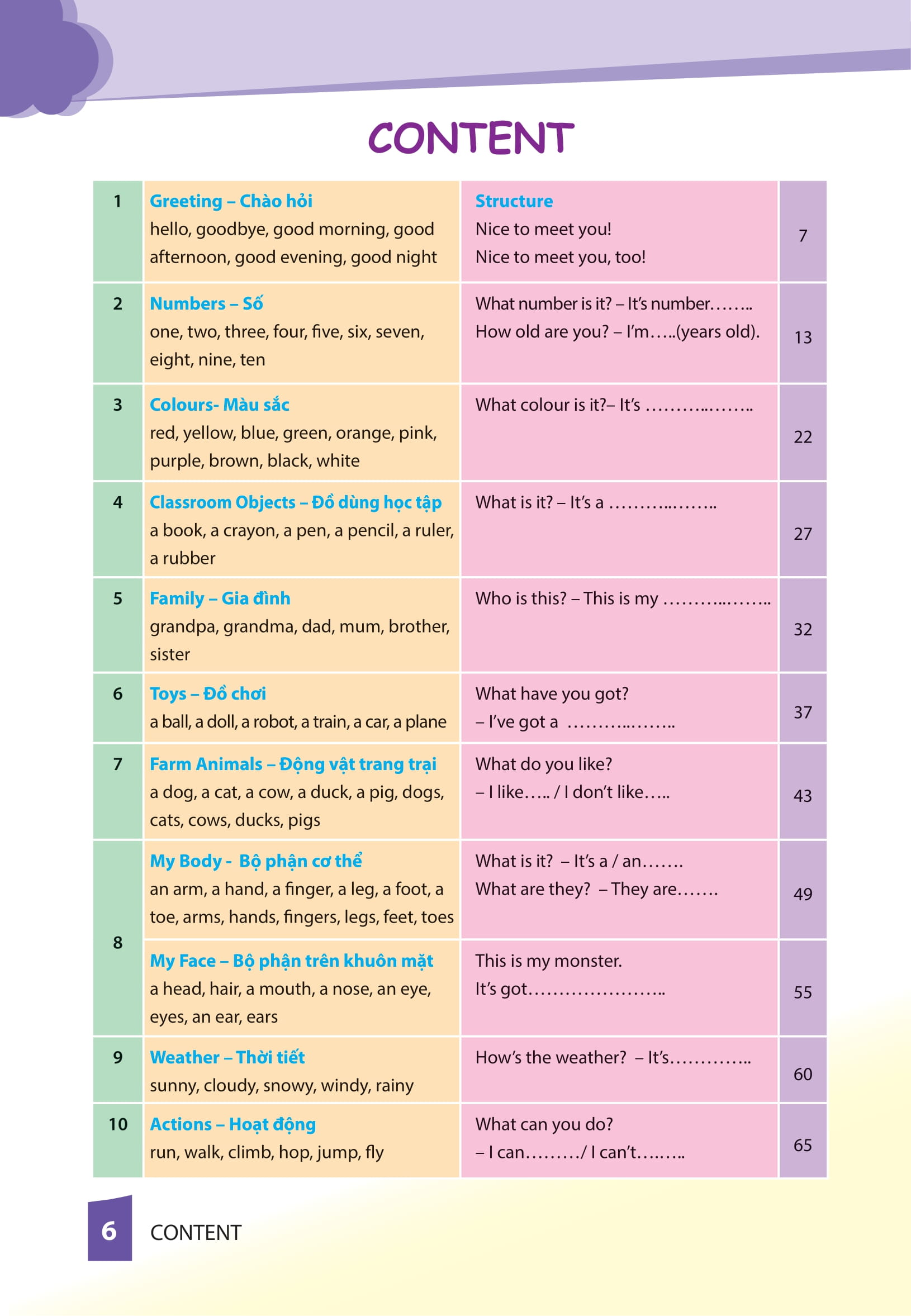 cùng khủng long học tiếng anh theo chủ đề - lớp 1 (phiên bản mới)