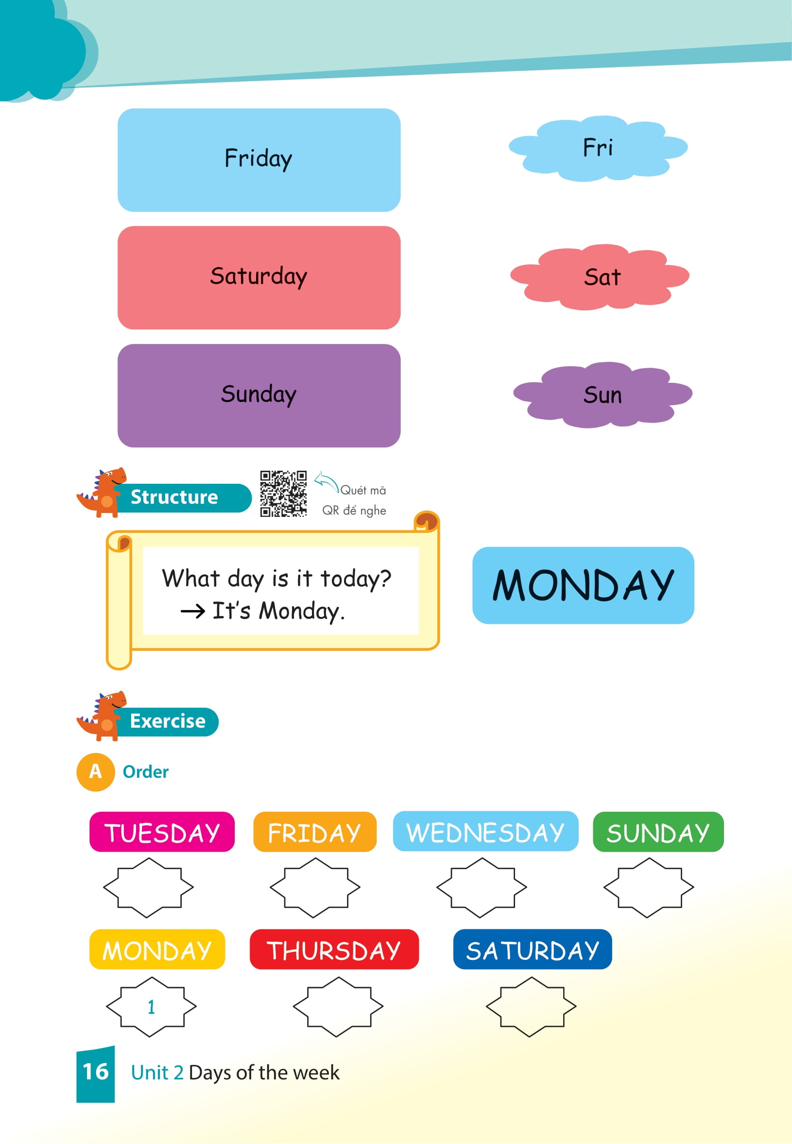 cùng khủng long học tiếng anh theo chủ đề - lớp 2 (phiên bản mới)
