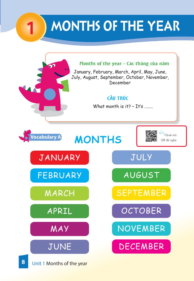 cùng khủng long học tiếng anh theo chủ đề lớp 3 (tái bản)