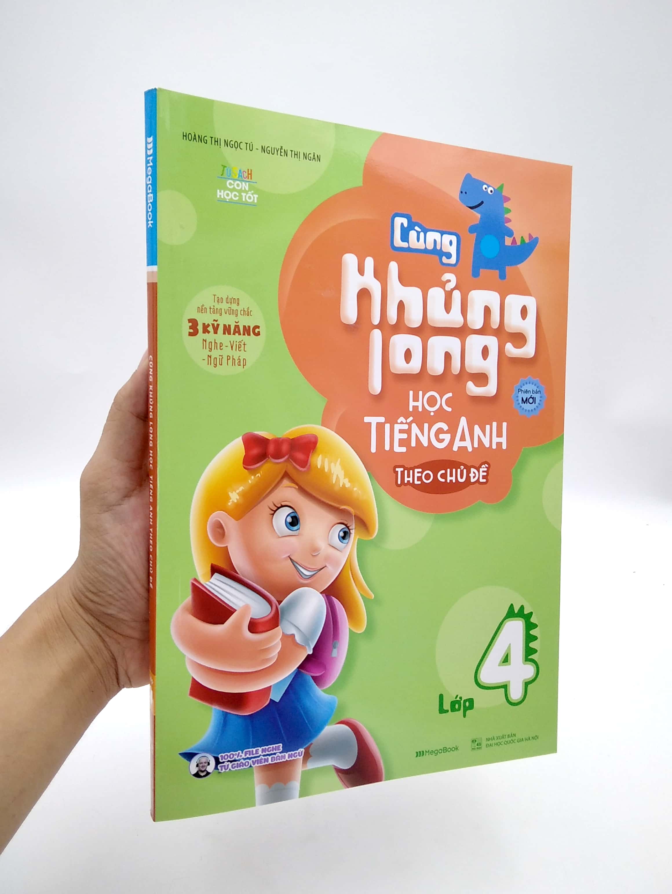cùng khủng long học tiếng anh theo chủ đề lớp 4 (tái bản)