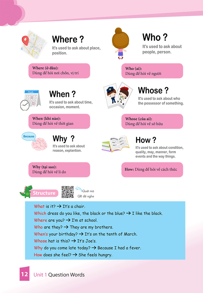 cùng khủng long học tiếng anh theo chủ đề lớp 5