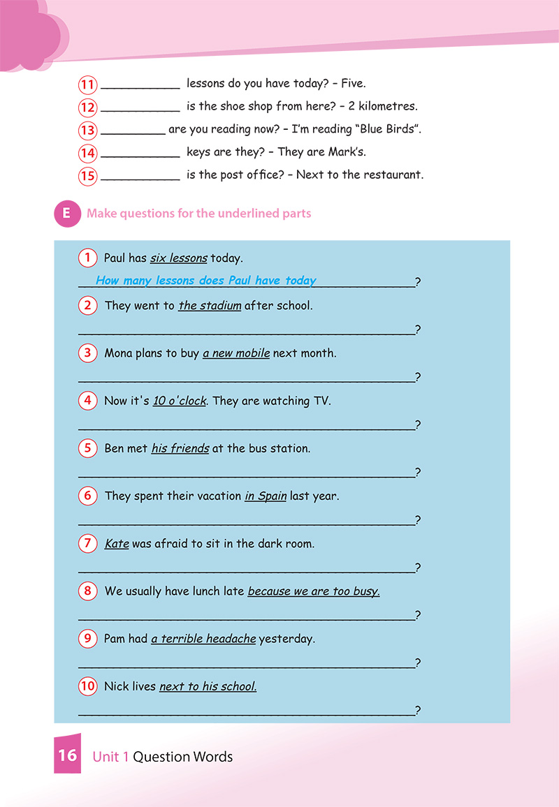 cùng khủng long học tiếng anh theo chủ đề lớp 5