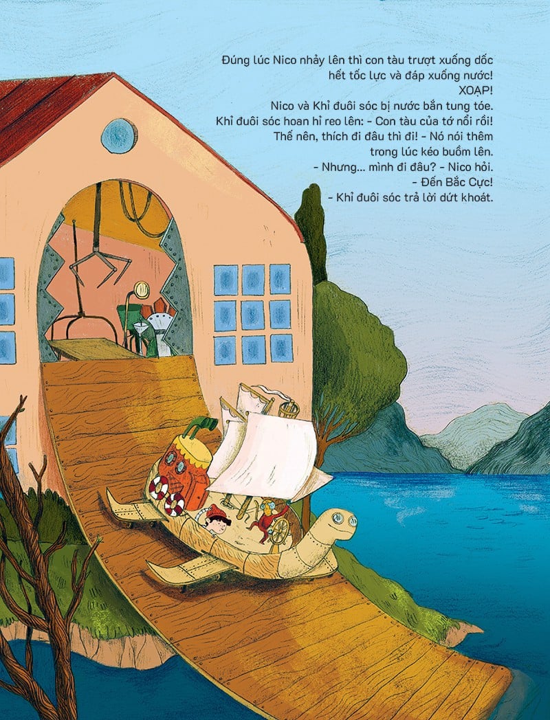 cùng phiêu lưu bắc cực