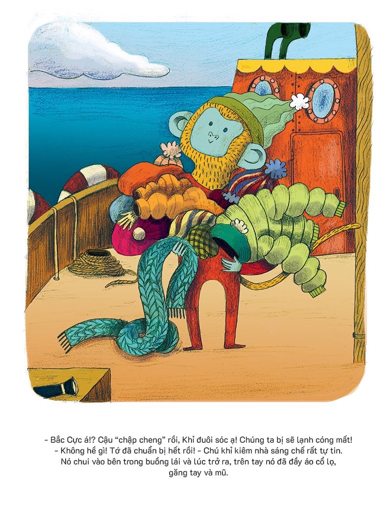 cùng phiêu lưu bắc cực