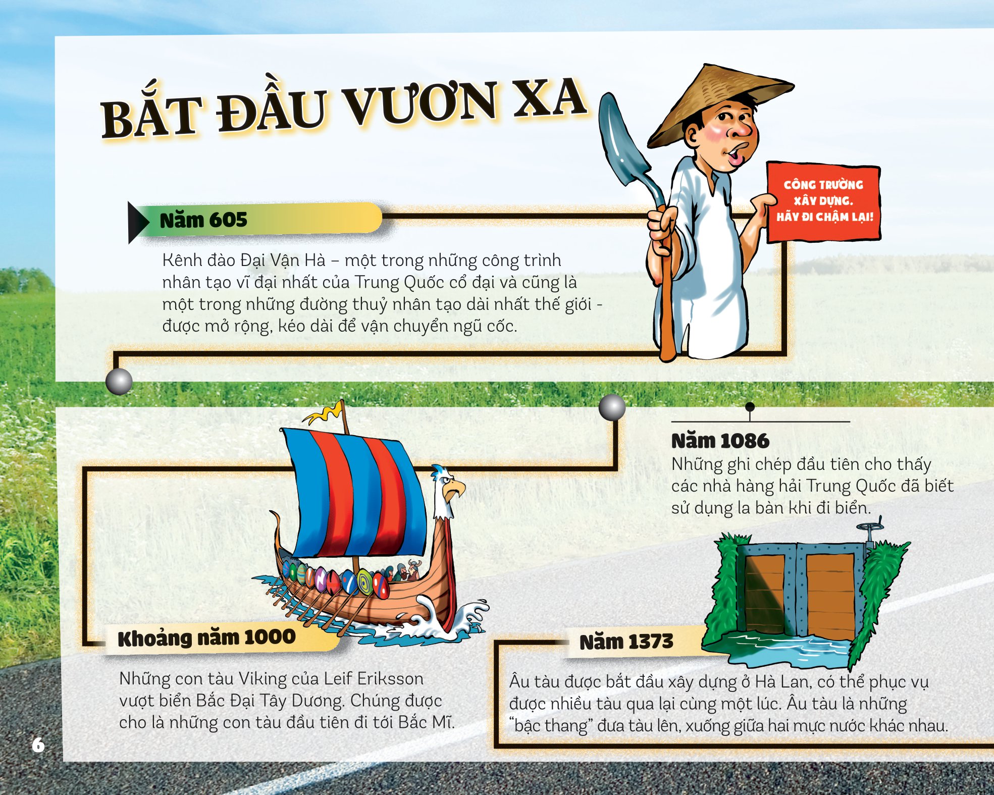 cùng quay ngược thời gian - tìm hiểu các phương tiện giao thông