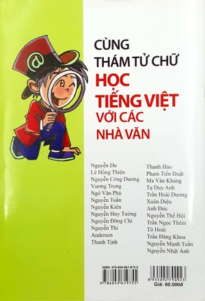 cùng thám tử chữ học tiếng việt với các nhà văn (dành cho học sinh tiểu học)