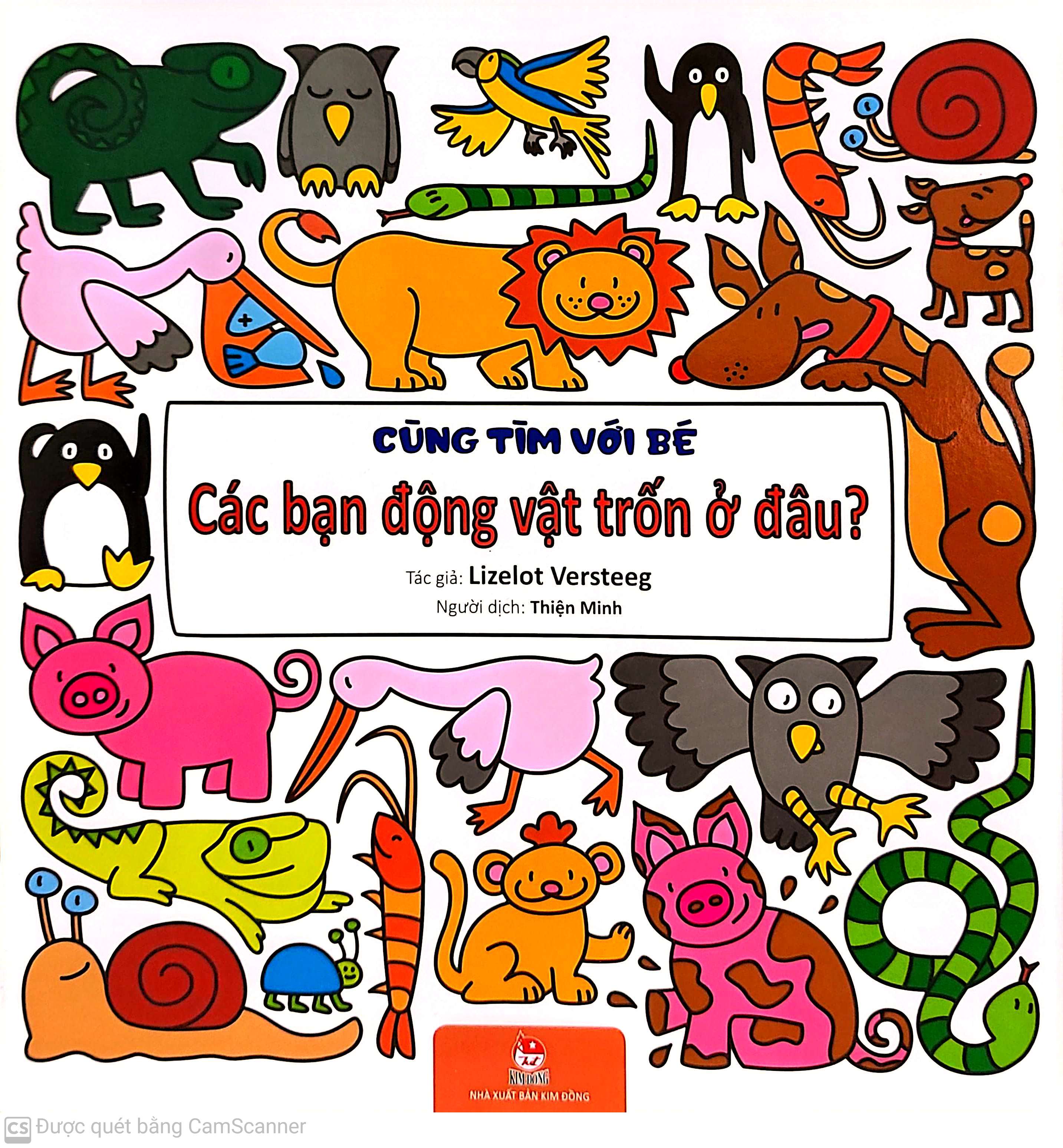 cùng tìm với bé - các bạn động vật trốn ở đâu?