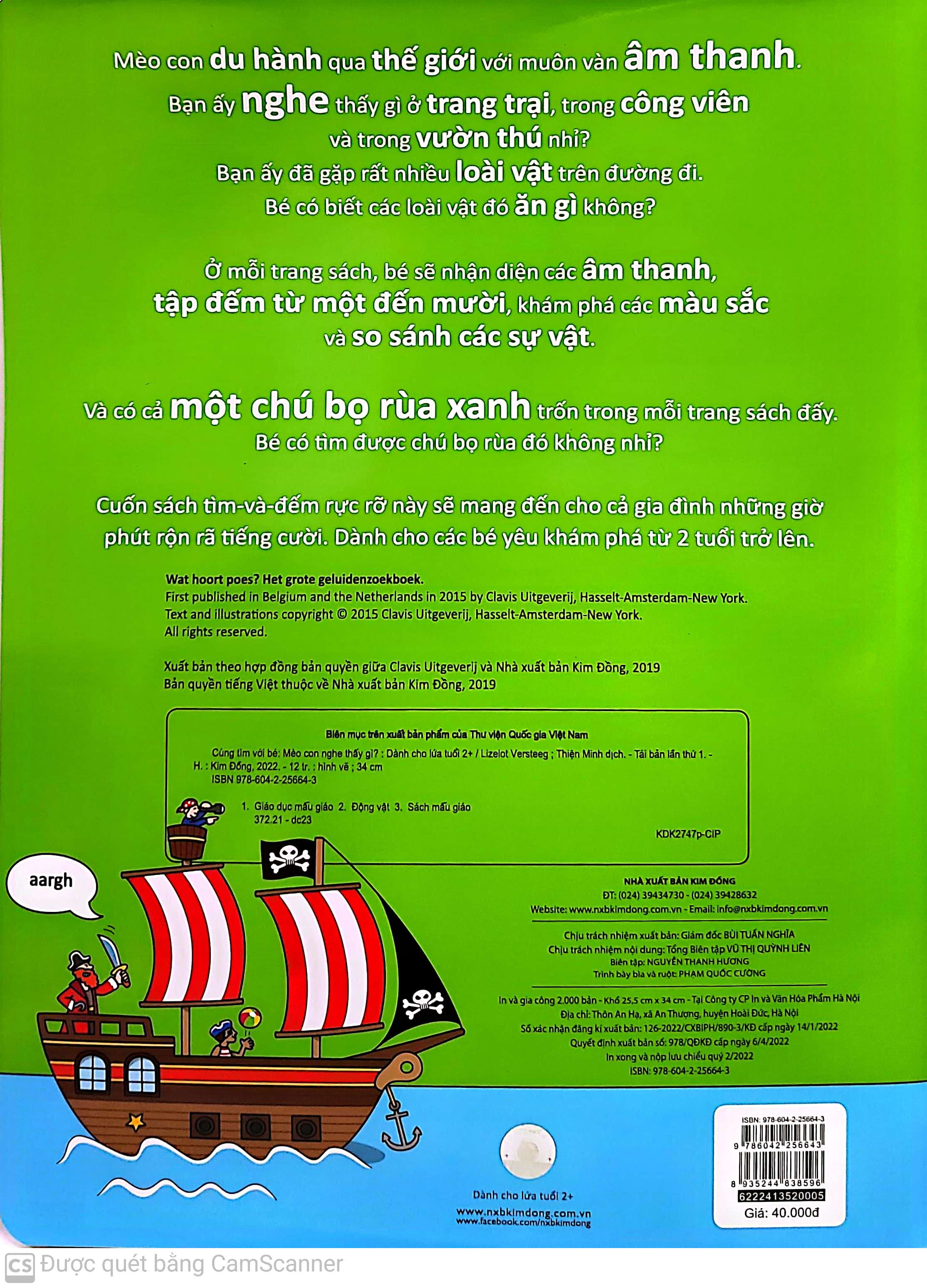 cùng tìm với bé - mèo con nghe thấy gì?