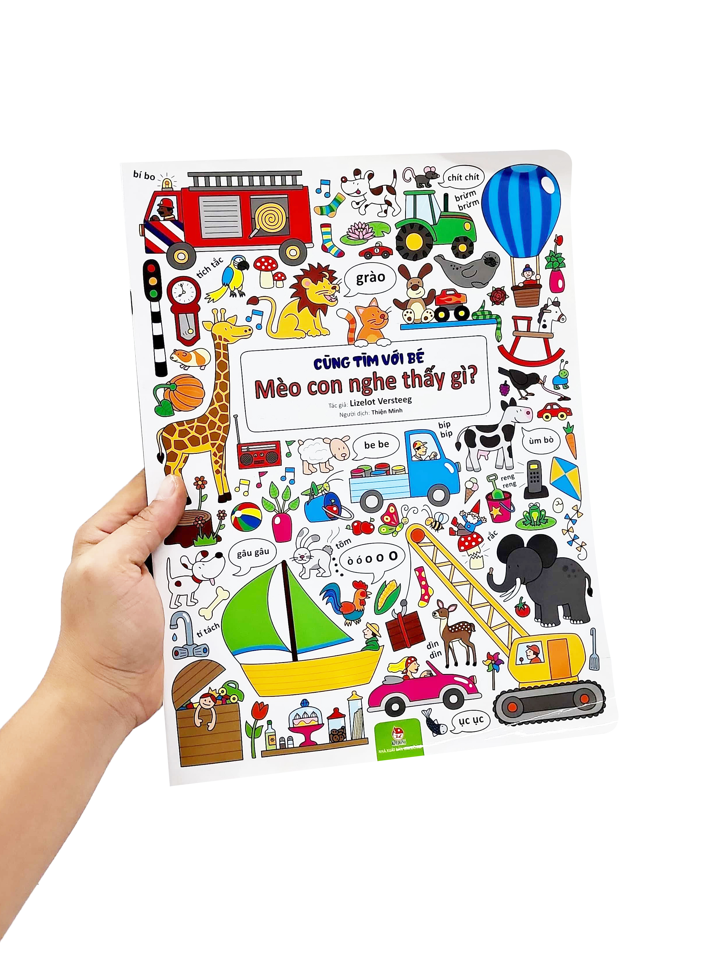 cùng tìm với bé - mèo con nghe thấy gì?