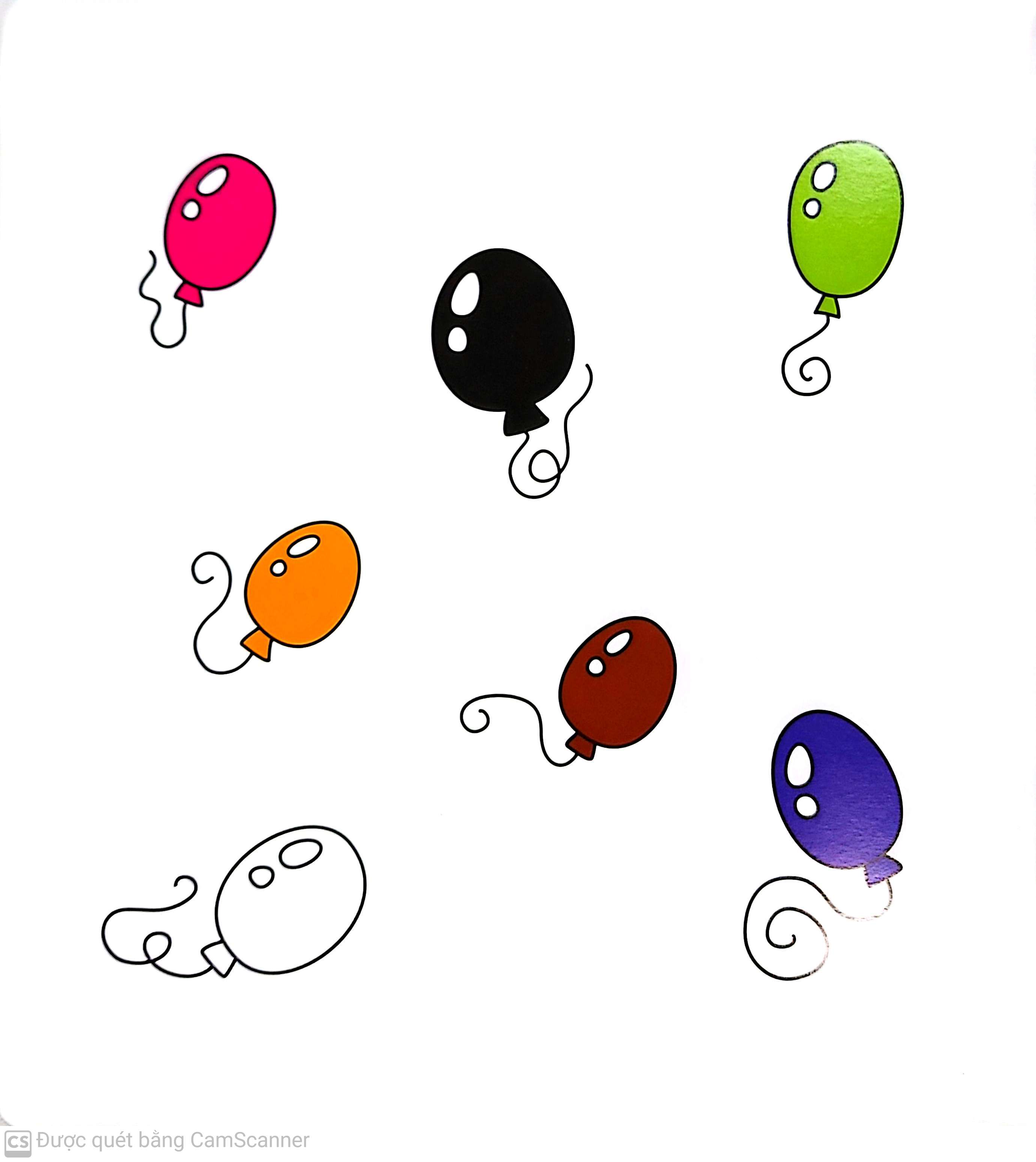 cùng tìm với bé - sắc màu rực rỡ