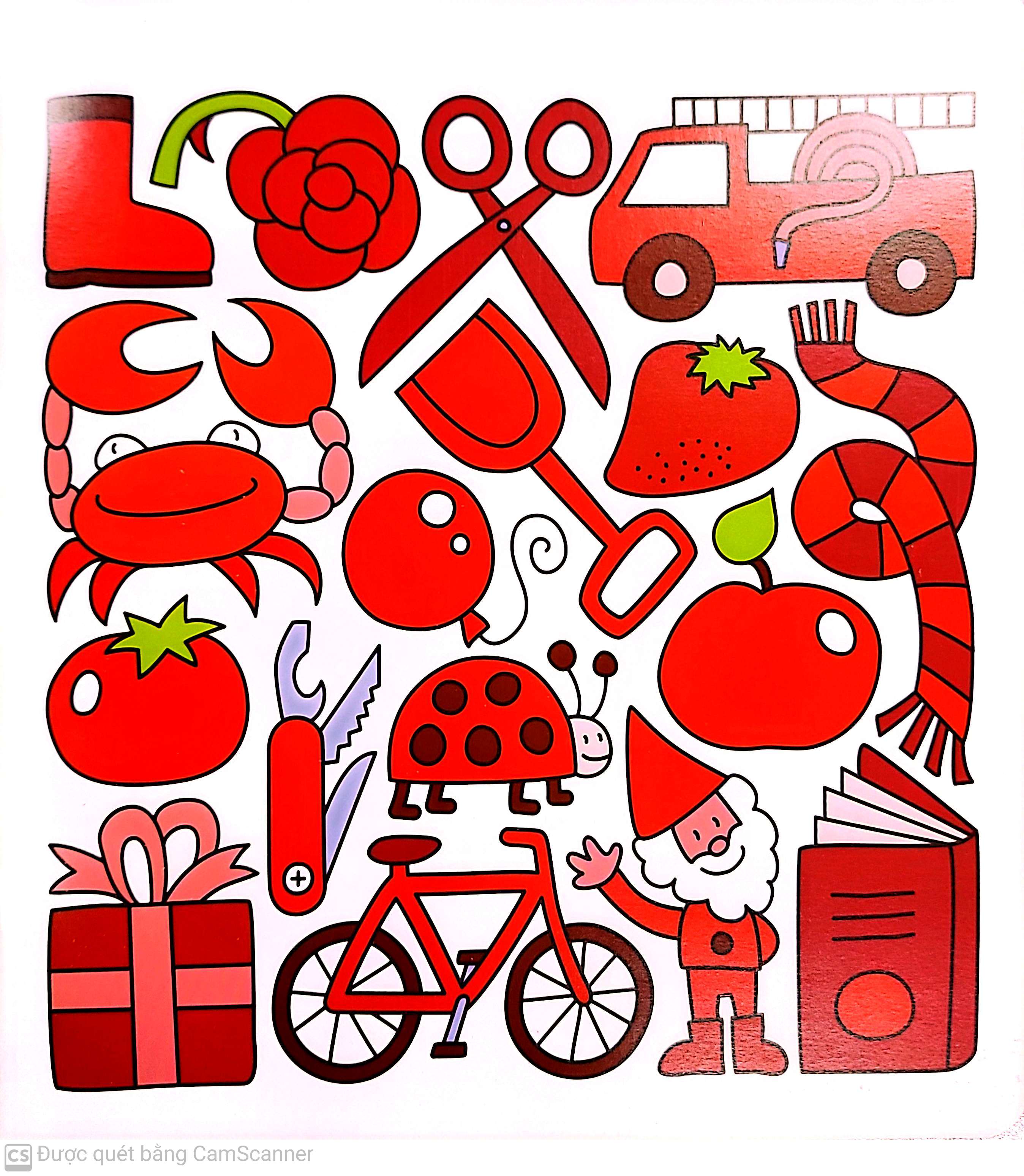 cùng tìm với bé - sắc màu rực rỡ