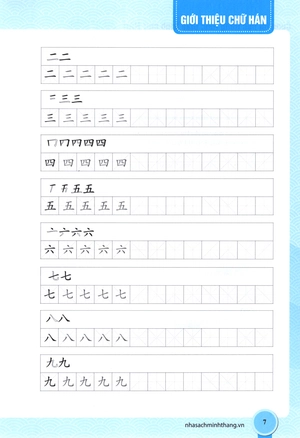cùng tôi học tiếng hán - giáo trình chữ hán