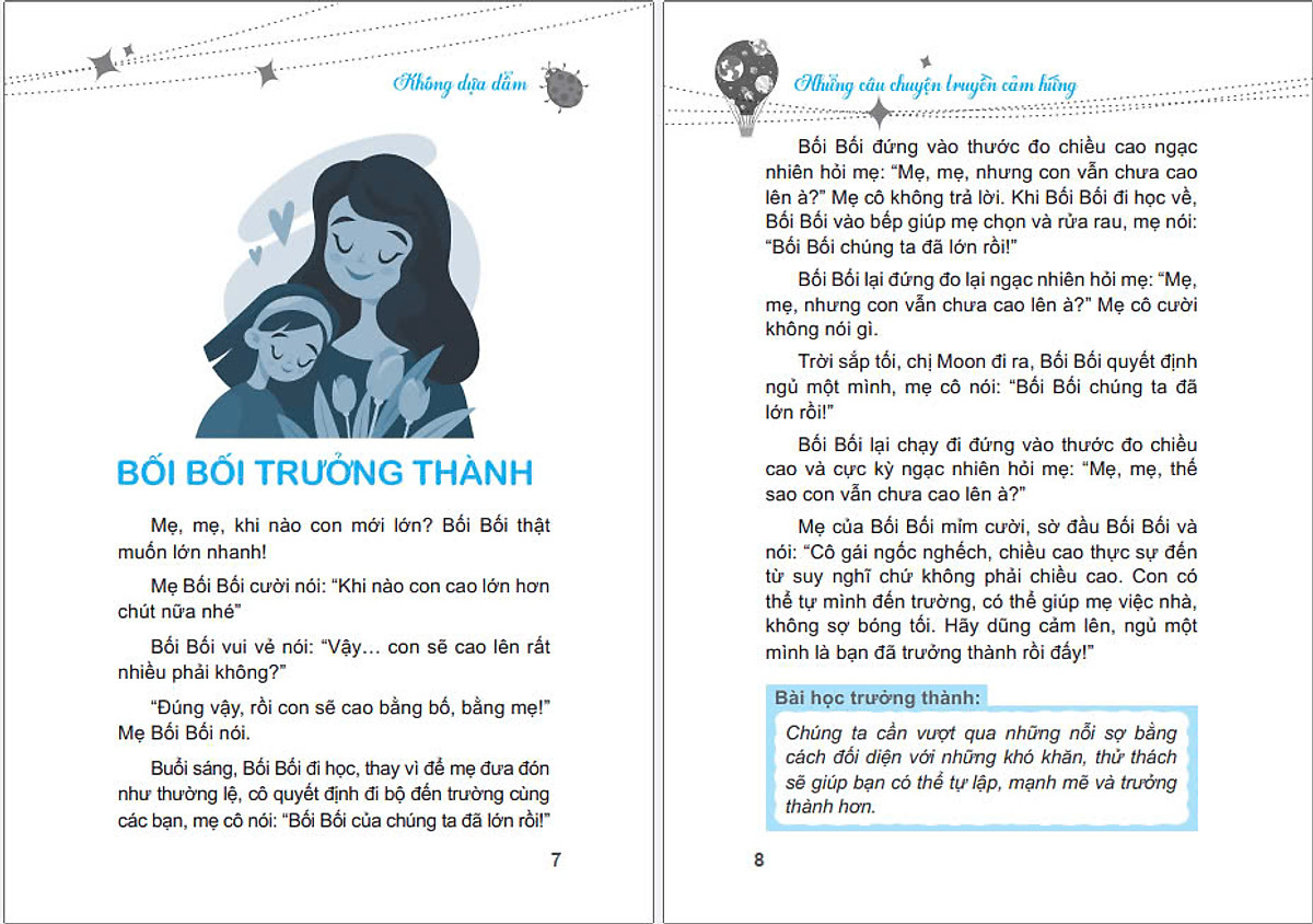 cùng trẻ lớn lên - không dựa dẫm