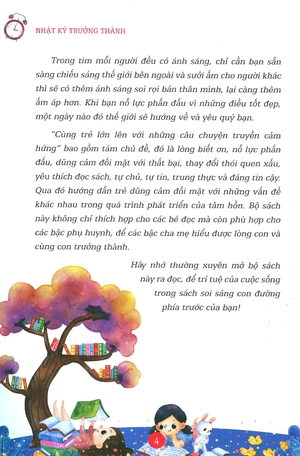 cùng trẻ lớn lên với những câu chuyện truyền cảm hứng - nhật ký trưởng thành - đương đầu với khó khăn