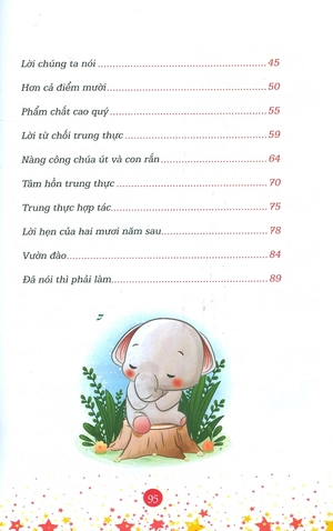 cùng trẻ lớn lên với những câu chuyện truyền cảm hứng - nhật ký trưởng thành - sự trung thực