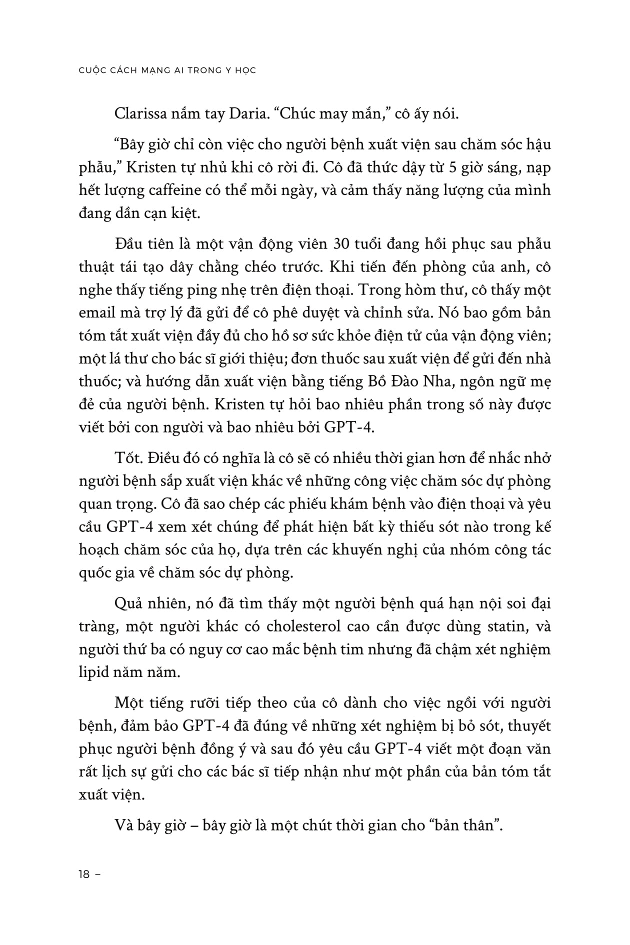 cuộc cách mang ai trong y học - gpt-4 và hơn thế nữa