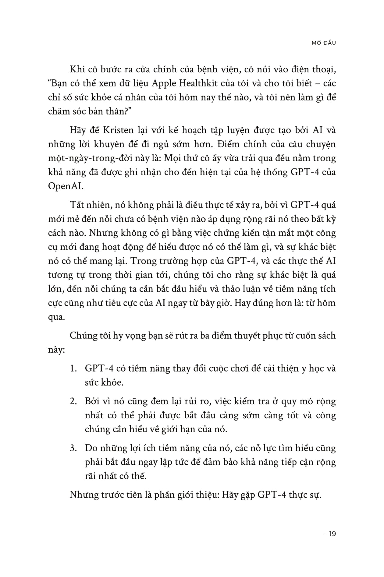 cuộc cách mang ai trong y học - gpt-4 và hơn thế nữa