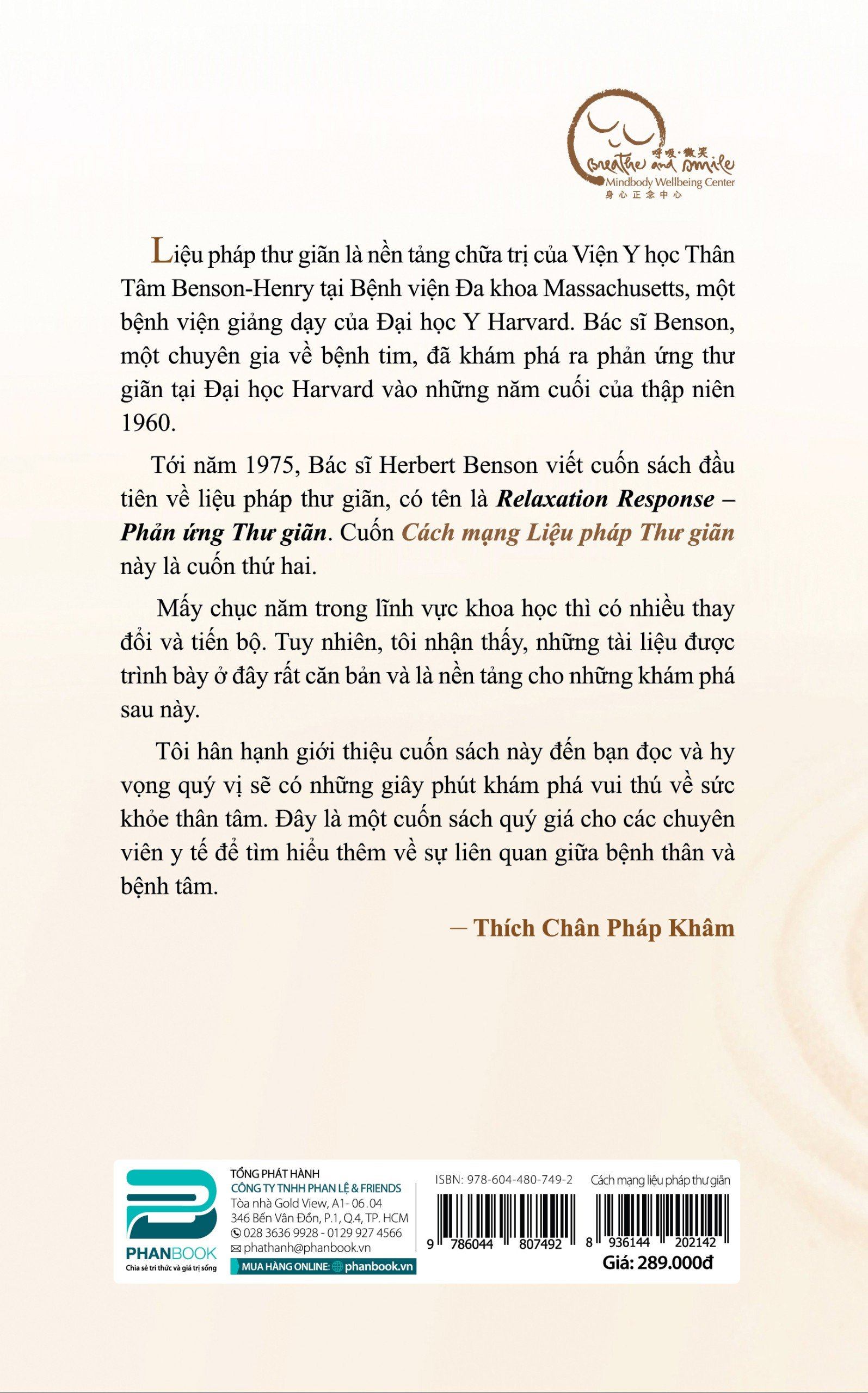 cuộc cách mạng liệu pháp thư giãn