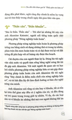 cuộc cách mạng rau sạch