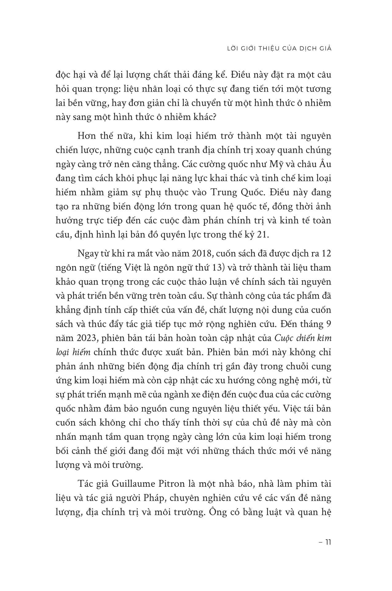 cuộc chiến kim loại hiếm - mặt tối của chuyển đổi số và năng lượng sạch