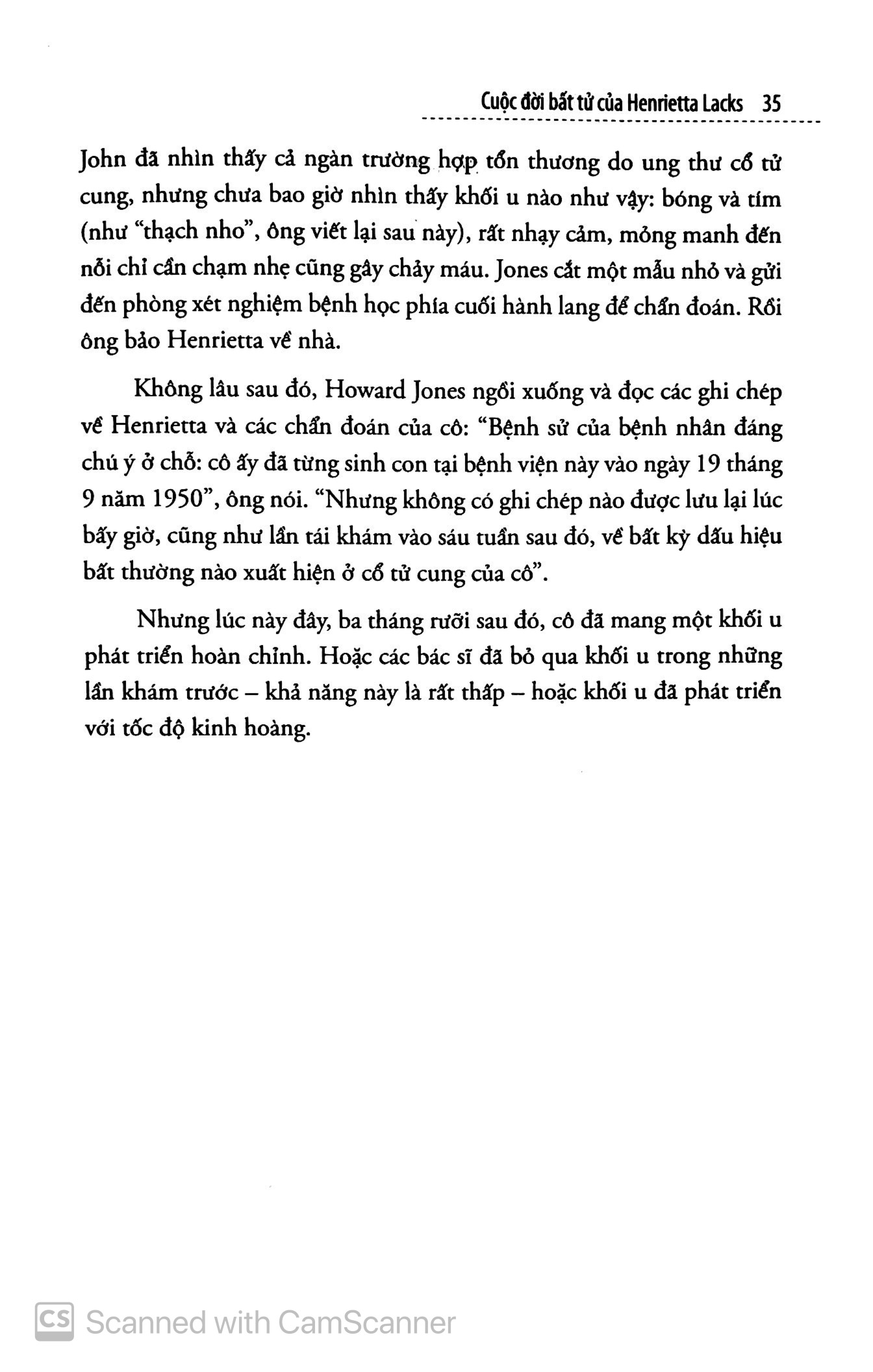 cuộc đời bất tử của henrietta lacks