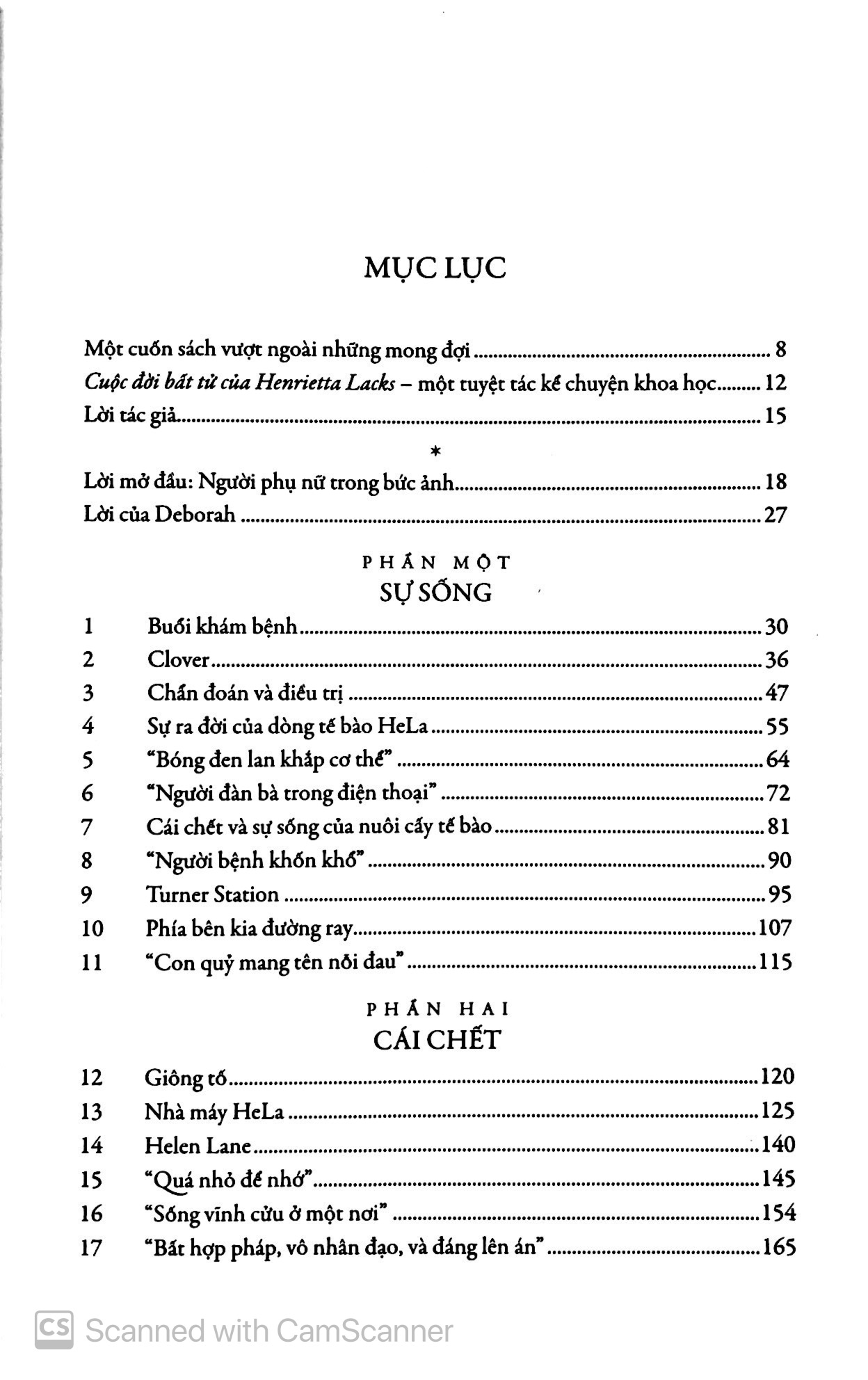 cuộc đời bất tử của henrietta lacks