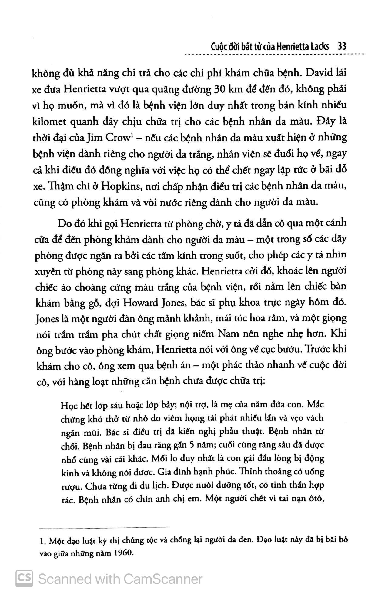 cuộc đời bất tử của henrietta lacks