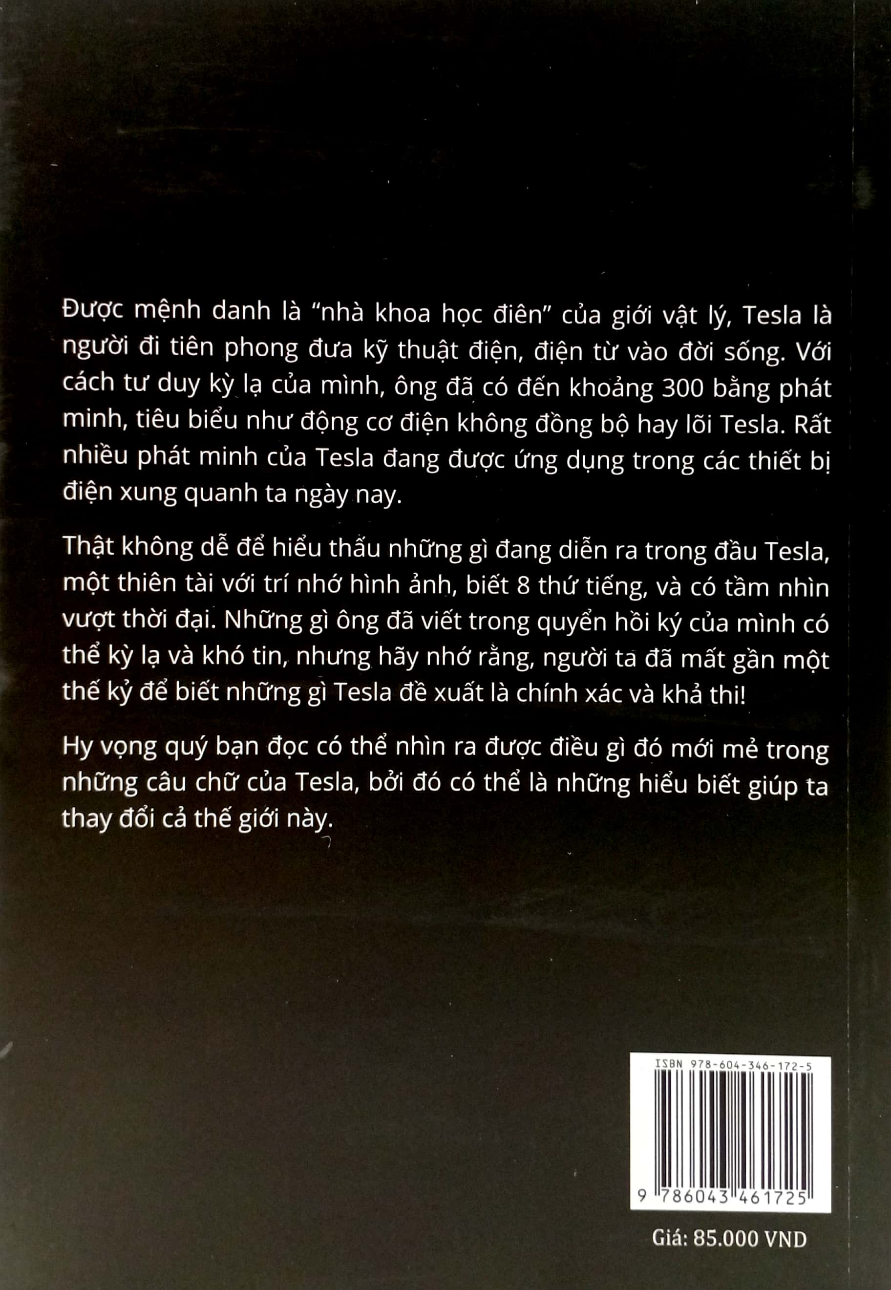 cuộc đời kỳ lạ của nikola tesla (tái bản 2023)