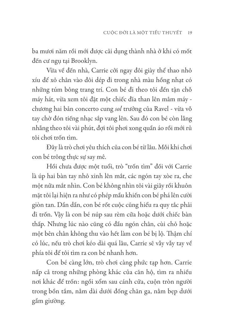 cuộc đời là một tiểu thuyết