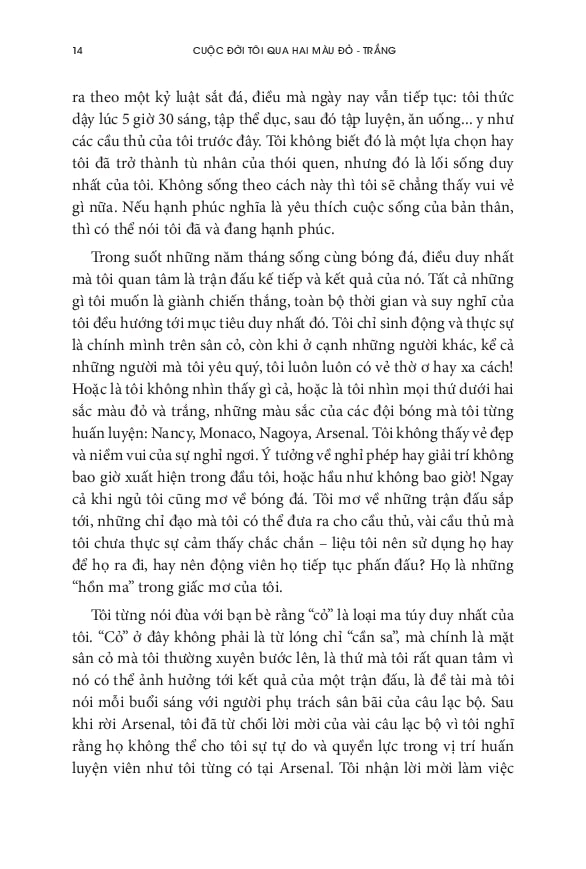 cuộc đời tôi qua hai màu đỏ - trắng - my life and lessons in red and white