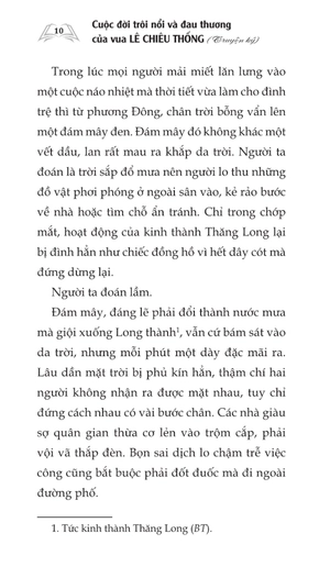 cuộc đời trôi nổi và đau thương của vua lê chiêu thống (truyện ký)