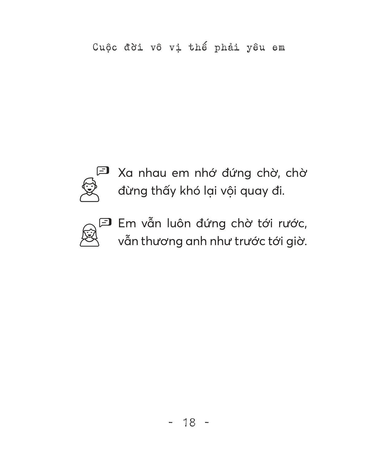 cuộc đời vô vị thế phải yêu em