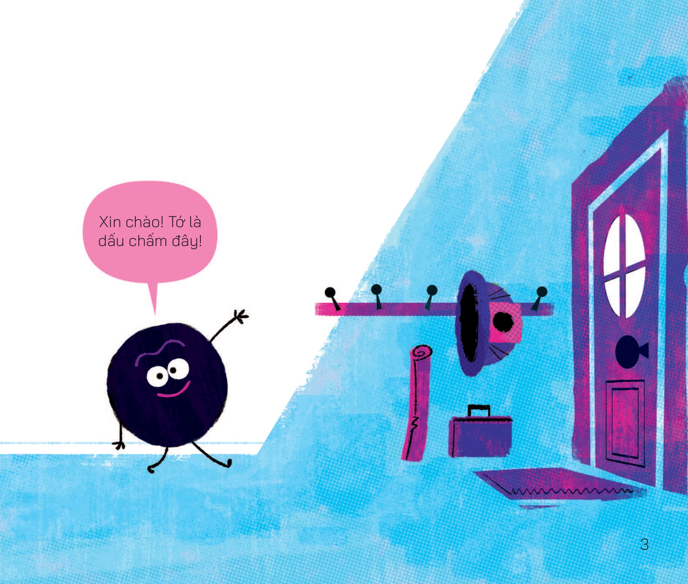 cuộc phiêu lưu của các dấu câu - dấu chấm bận rộn