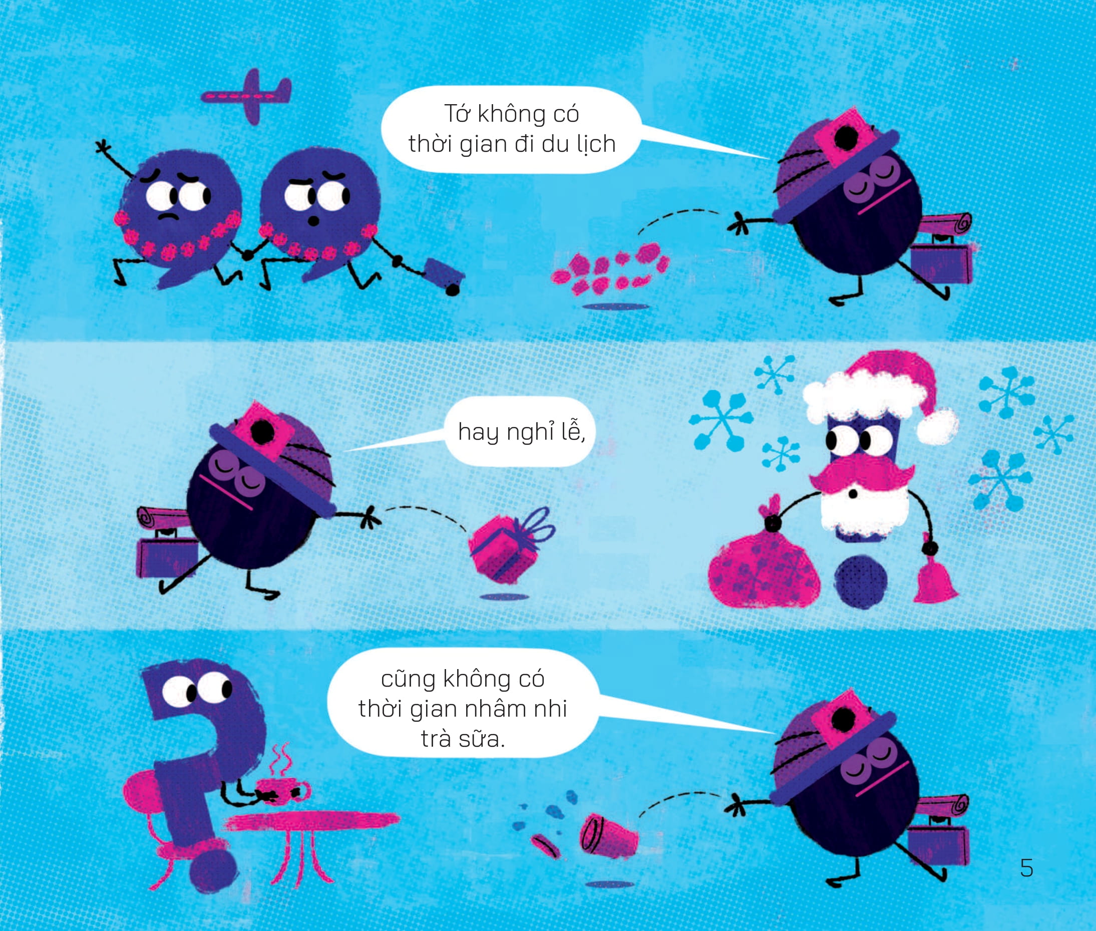 cuộc phiêu lưu của các dấu câu - dấu chấm bận rộn